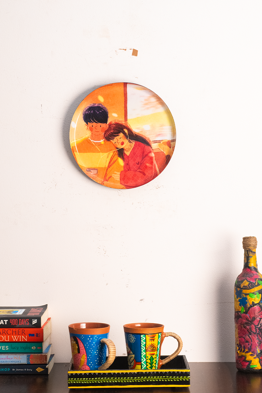 Tapestry+Wall Art_Decorative Plate- Life