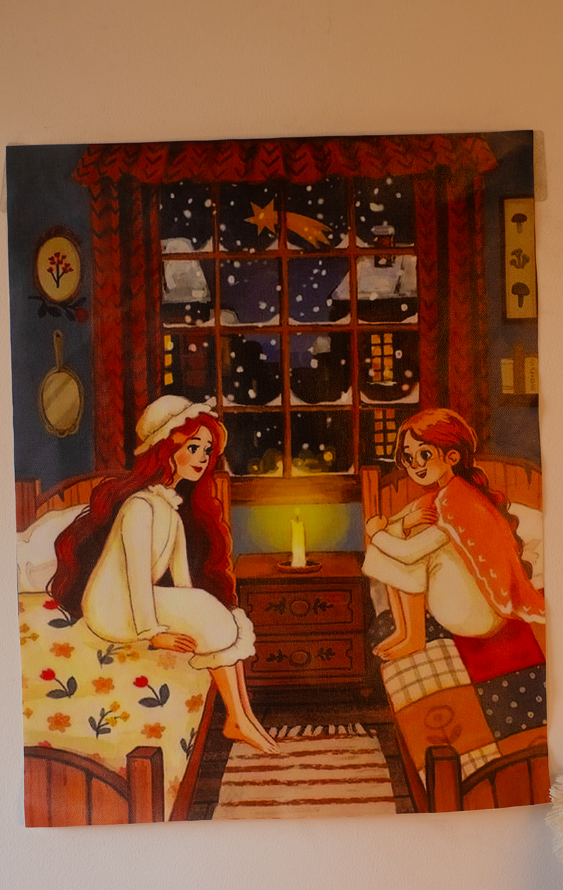 Everyday Life Katha Plate Tapestry • Multicolor • 17″×22″ • Canvas • Wall Décor for Living Room (Dreams and Stories)