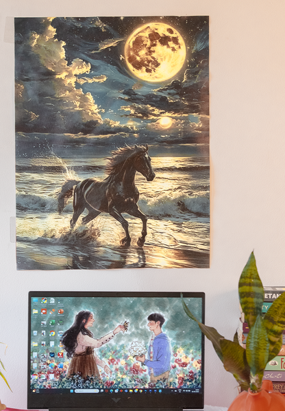 Tapestry+Wall Art+Decorative Plate-Animal
