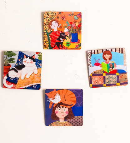 Tapestry+Wall Art+Decorative Plate-Animal