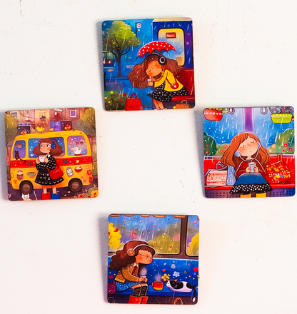 Keyholder+Decorative Plate + Wall Art - Journey