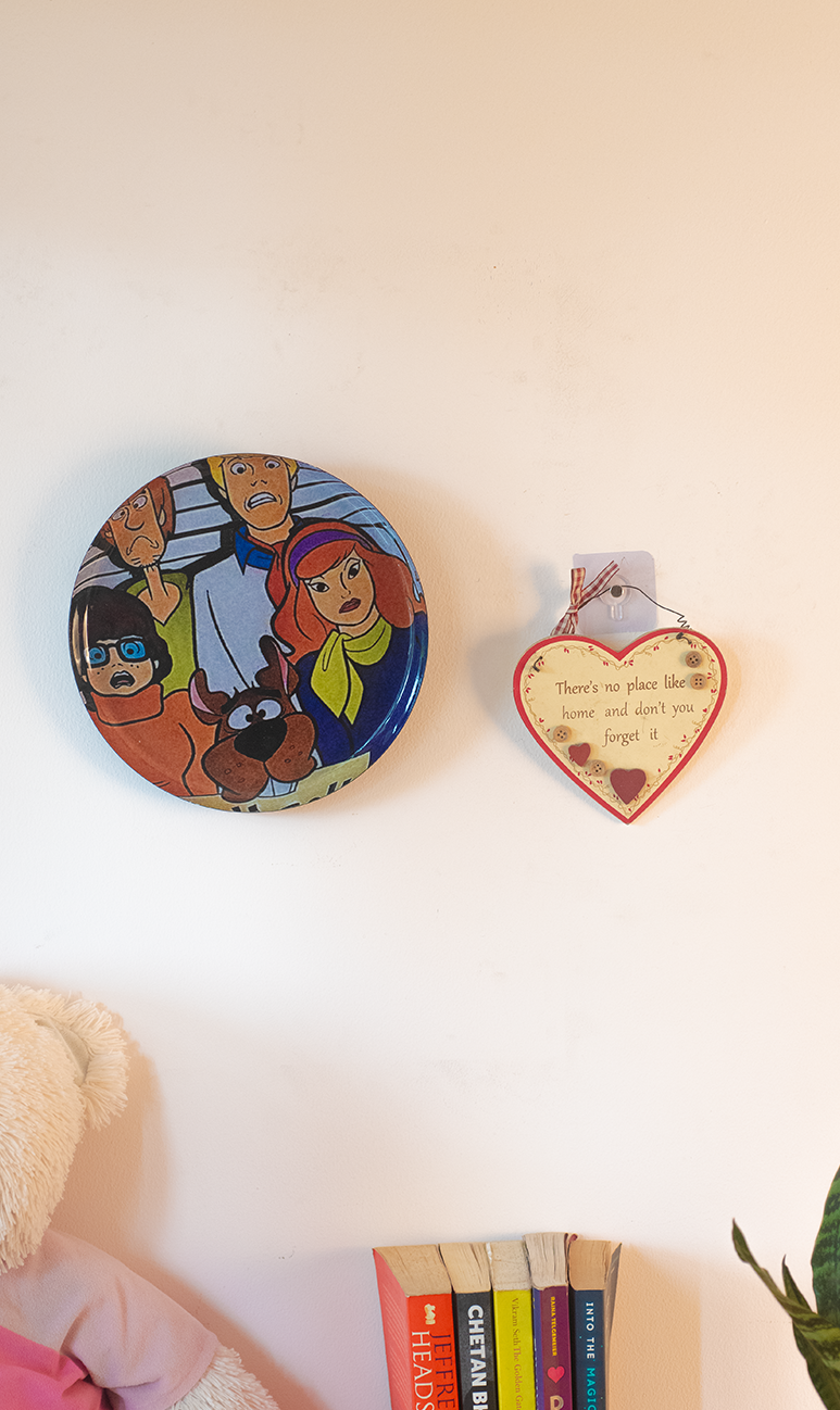 Classic Toons 9| 10" Metal Wall Hanging Plates with Pre-Attached Hooks (Set of 1)
